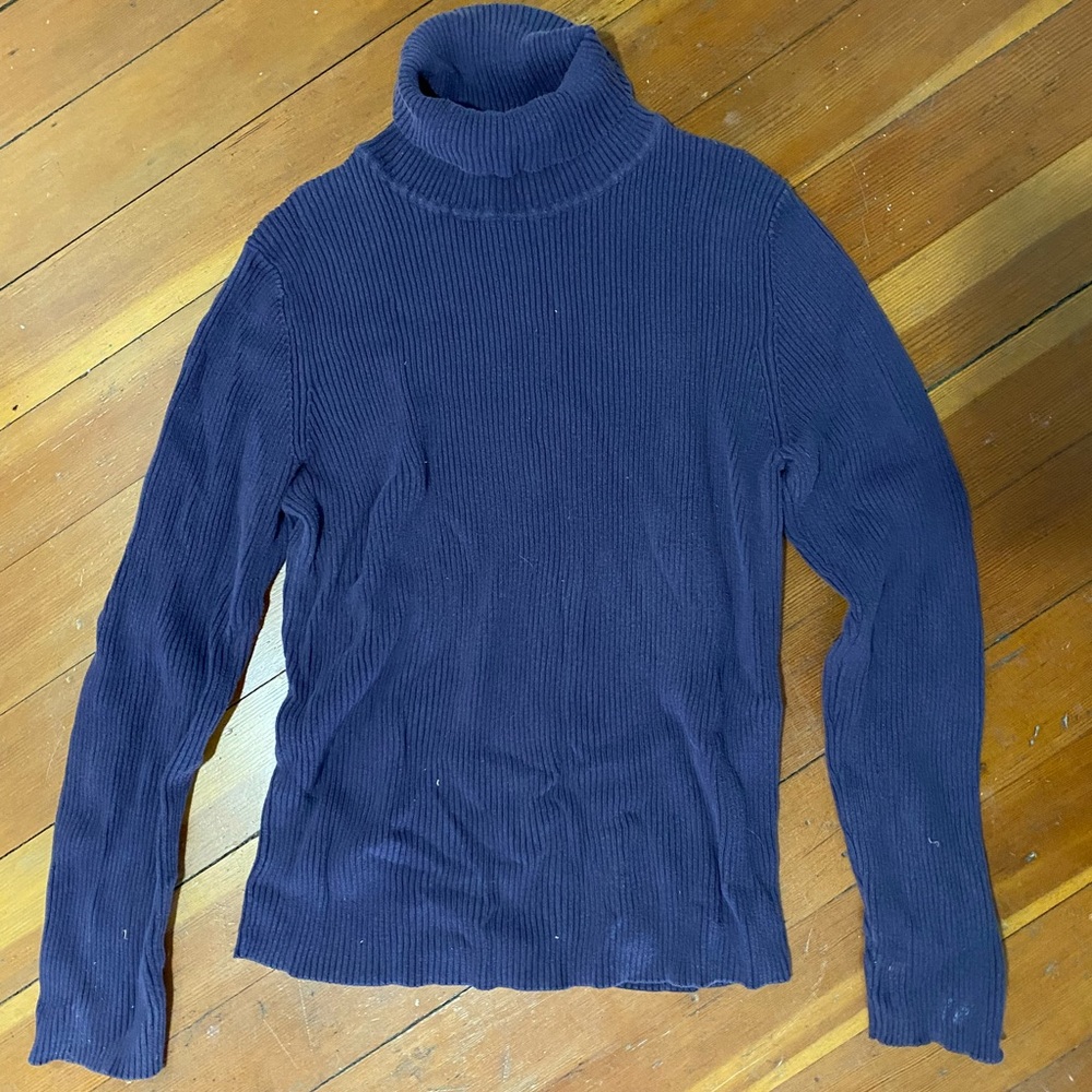 Purple Great Northwest turtleneck sweater